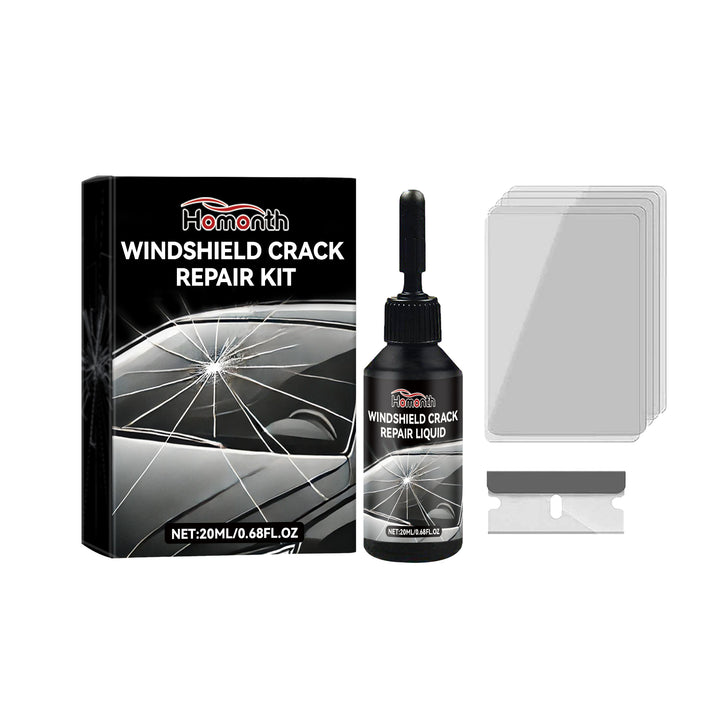 Windshield Crack Repair Kit for Strong Glass Bonds