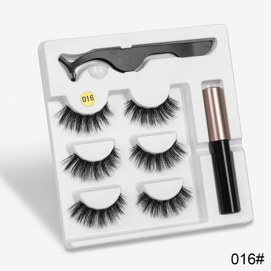 Magnetic Eyelashes Set for Easy, No-Glue Eye Looks