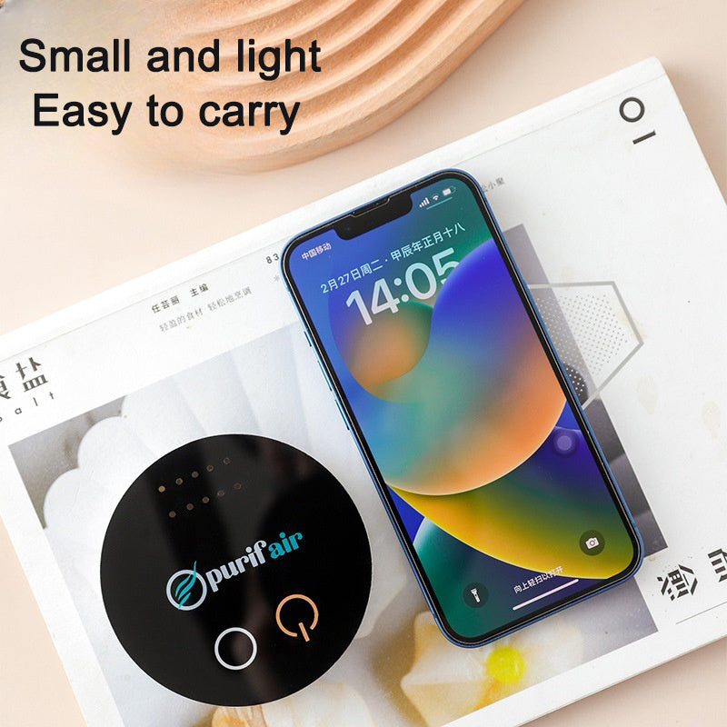 Compact USB Ozone Air Purifier for Room Odor Removal