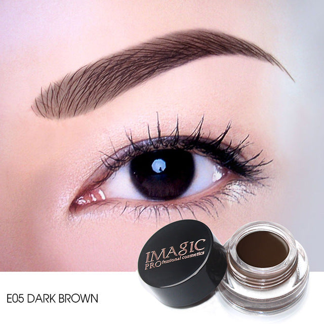Eyebrow Gel Makeup with 6 Shades for Fuller Brows