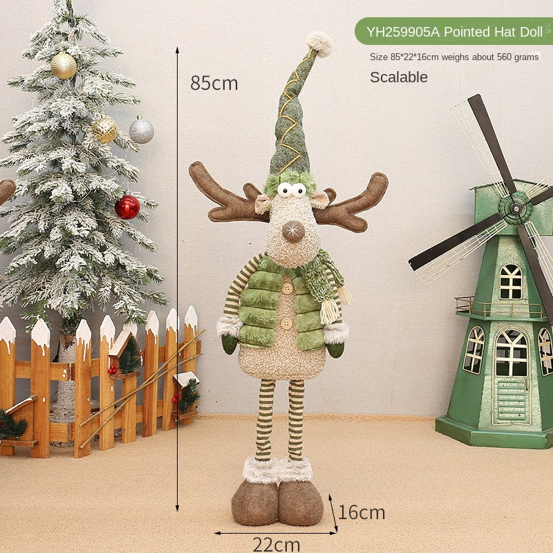 Christmas Reindeer Figurine for Cozy Holiday Displays