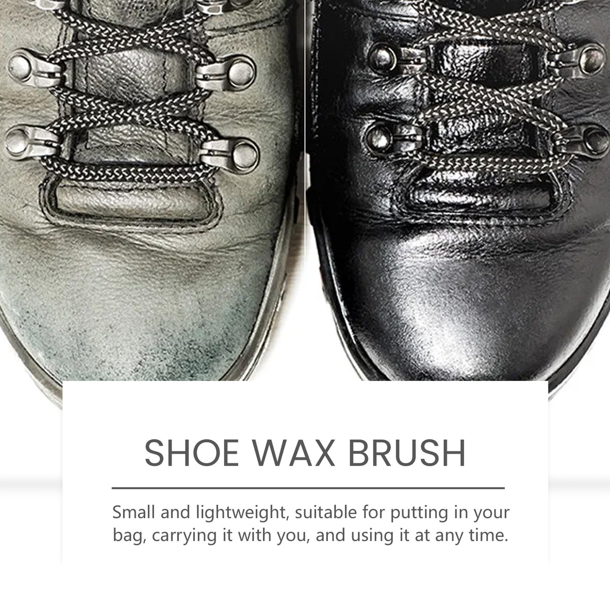 Portable Shoe Polish Sponge for Leather Shine & Protection