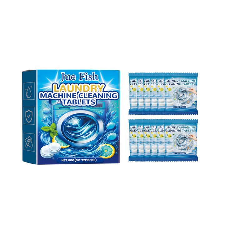 Washing Machine Cleaning Tablets for Fresh Odor Control