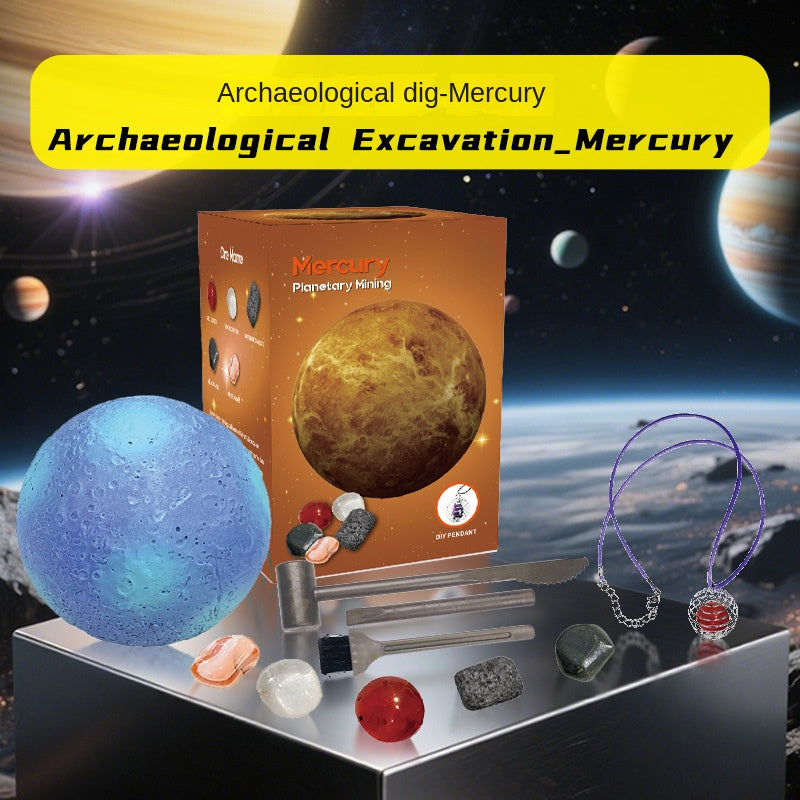 Solar System Excavation Toy: Gemstone Treasure Hunt