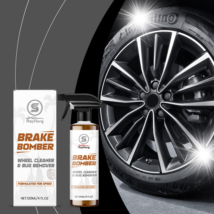 Car Wheel Cleaner Spray for Fast Tire Care & Shine