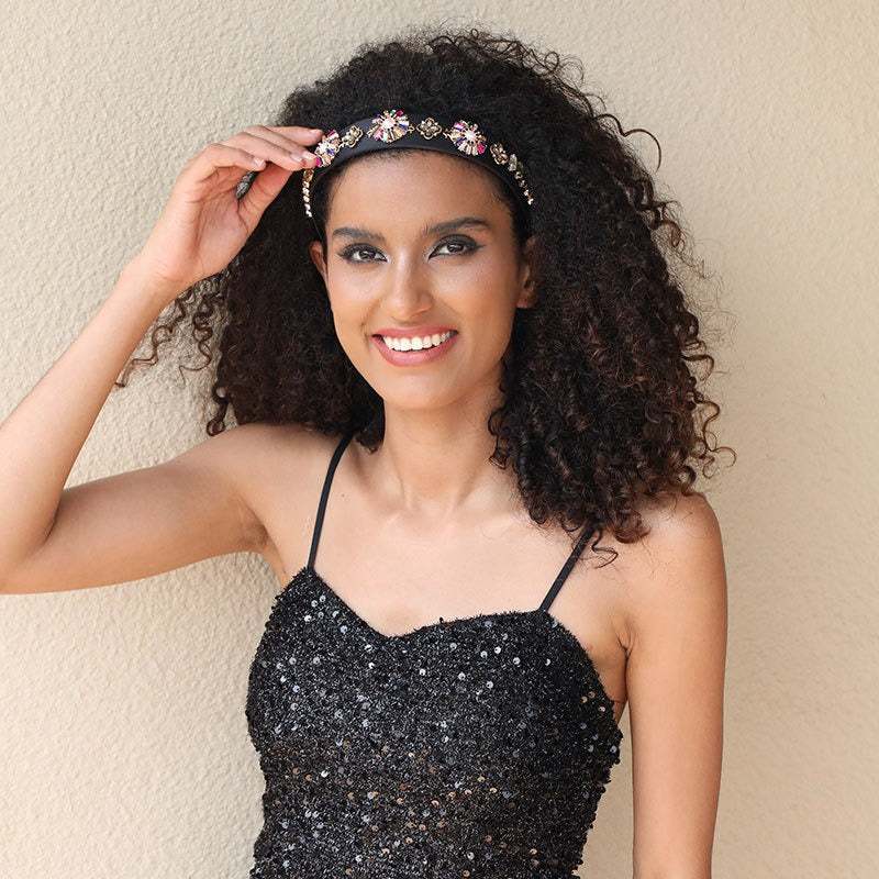 Baroque Floral Headband for Vintage-Inspired Elegance