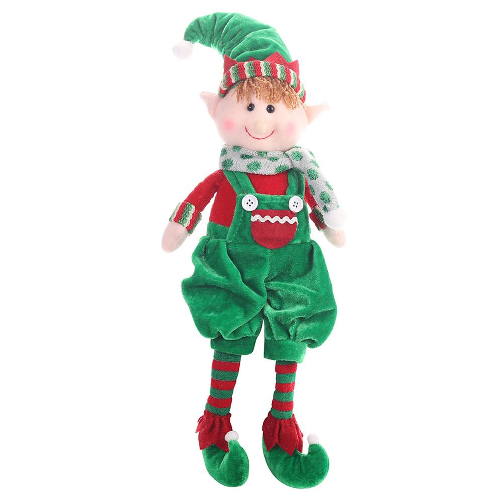 48cm Christmas Elf Doll Hanging Plush Holiday Decor