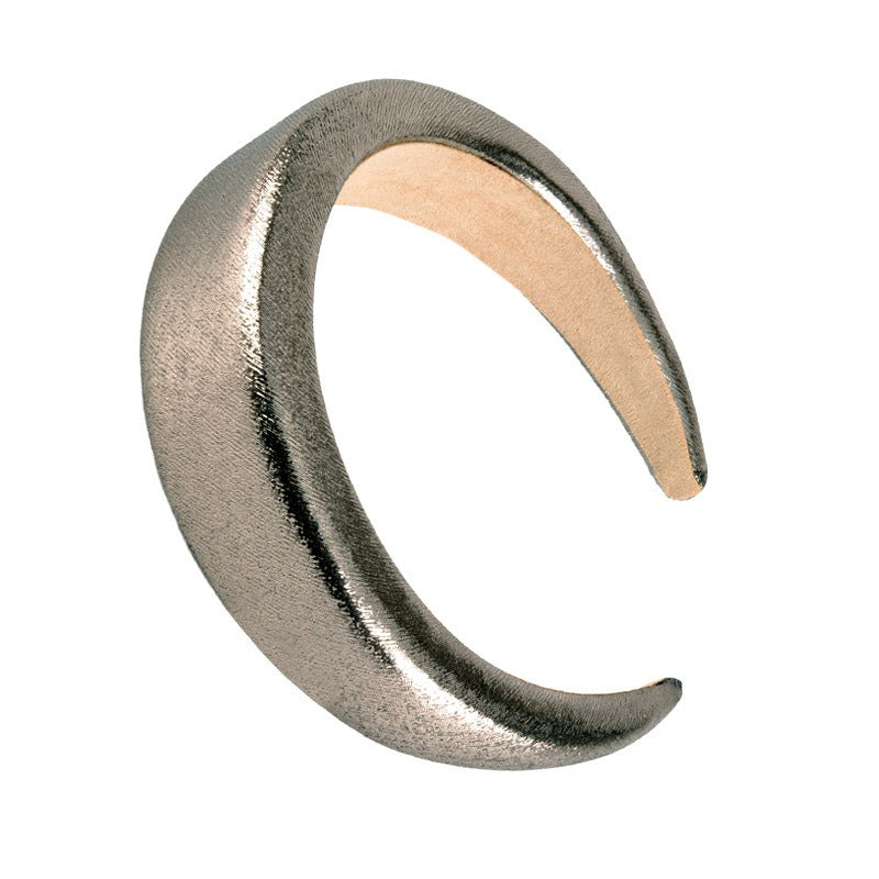 Wide Padded Hair Hoop for Glossy, Polished Daily Style