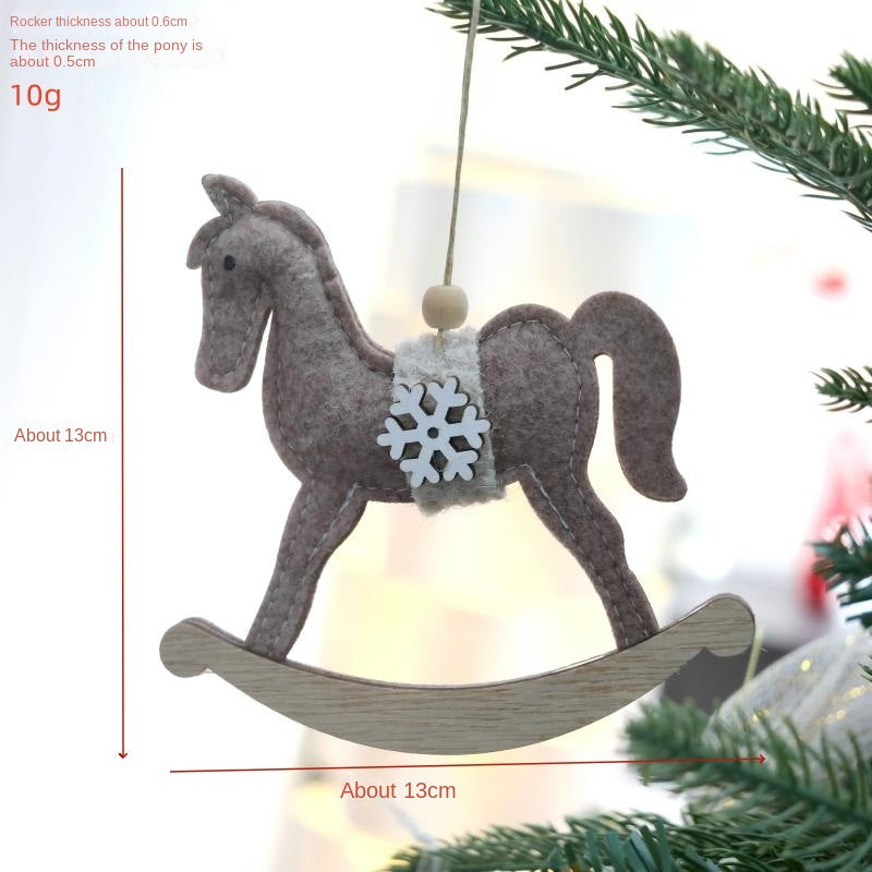 Nordic Felt Christmas Ornaments for Cozy Tree Decor