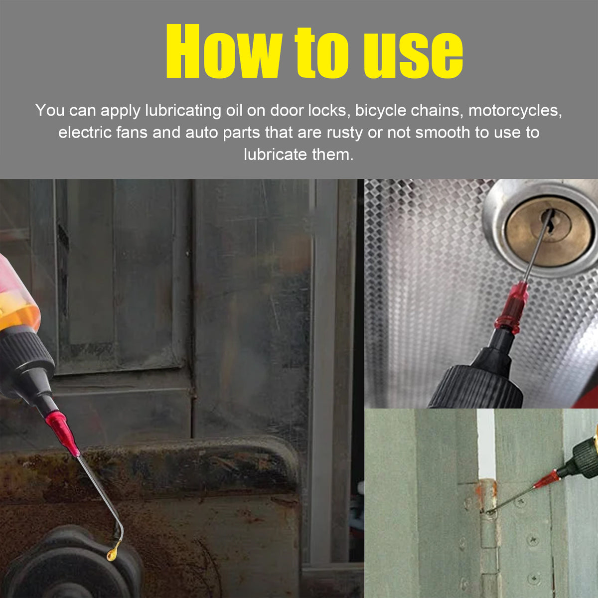Micromolecular Lubricant for Rust Protection