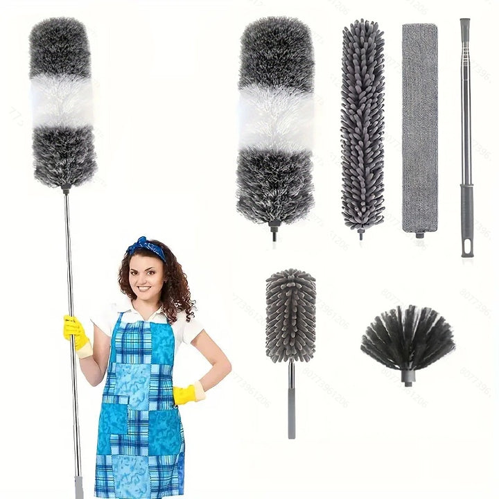 Extendable Duster Set: Reach Every Ceiling Without a Ladder