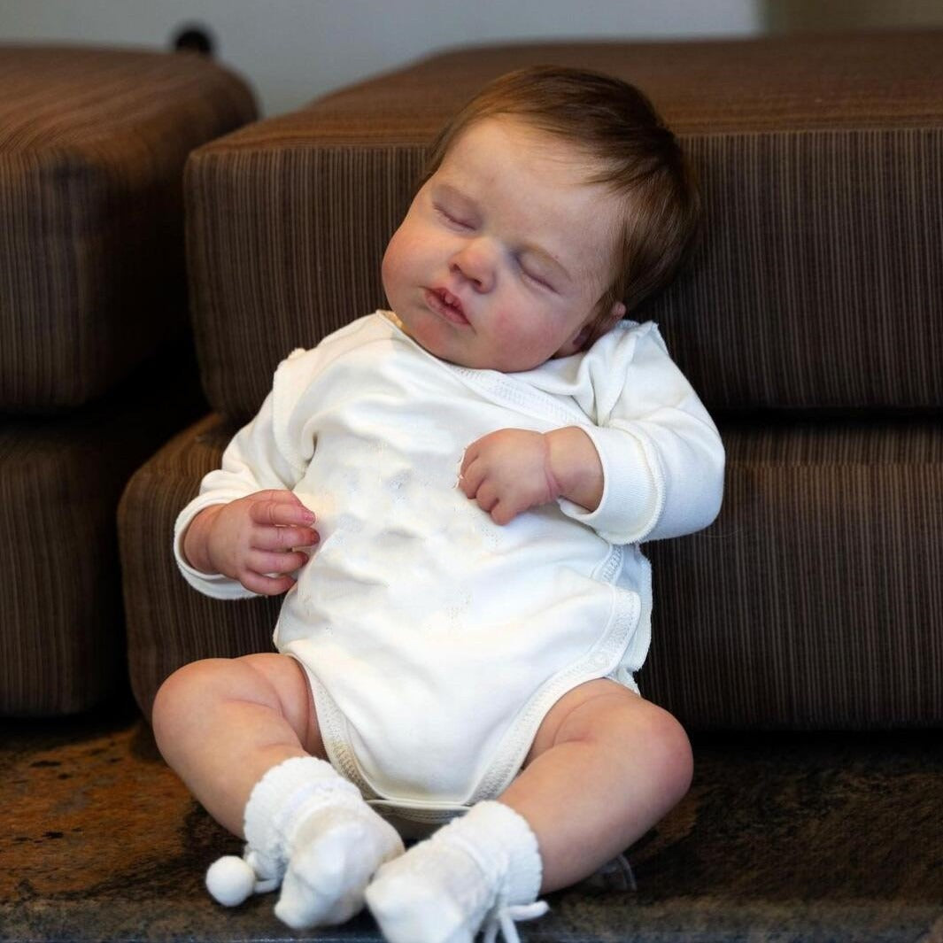 49cm Reborn Baby Doll With Lifelike Sleeping Details