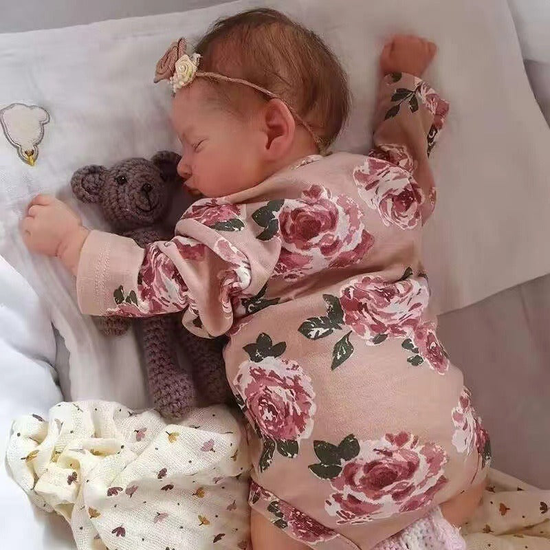 Reborn Baby Doll, 49cm Sleeping Newborn Companion