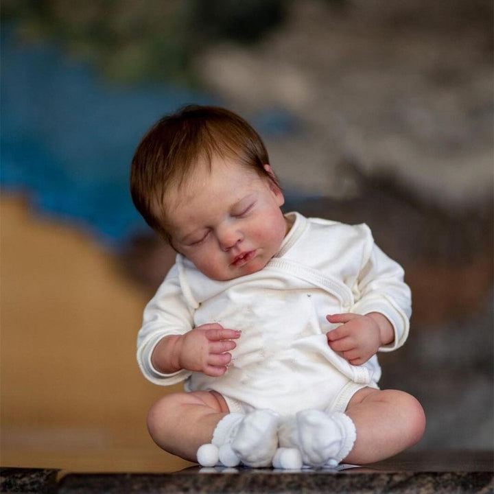 49cm Reborn Baby Doll With Lifelike Sleeping Details