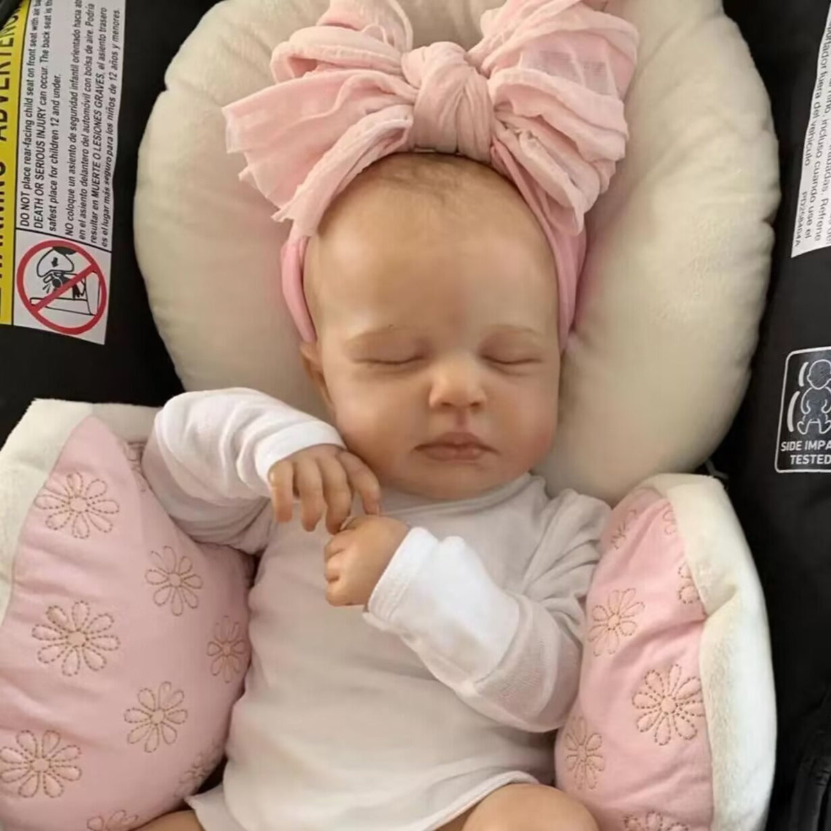 49cm Reborn Baby Doll for Lifelike Nursery Display