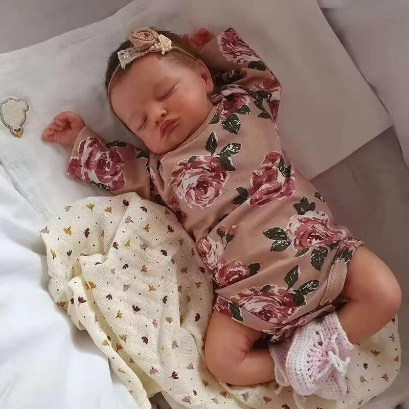 Reborn Baby Doll, 49cm Sleeping Newborn Companion