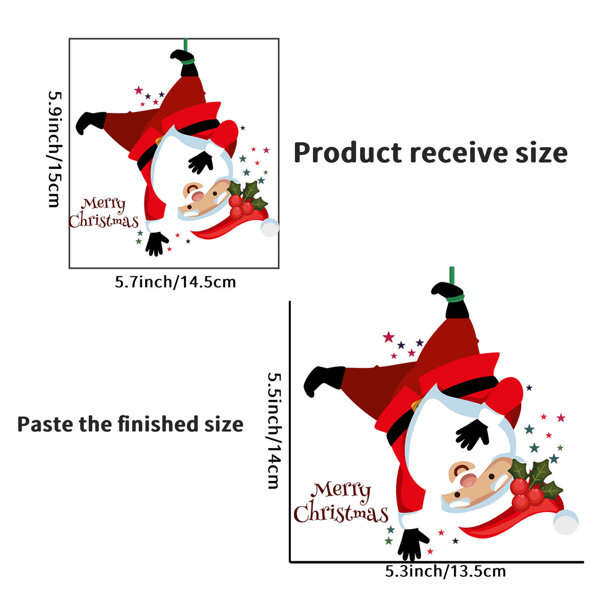 Christmas Switch Stickers for Festive Holiday Decor