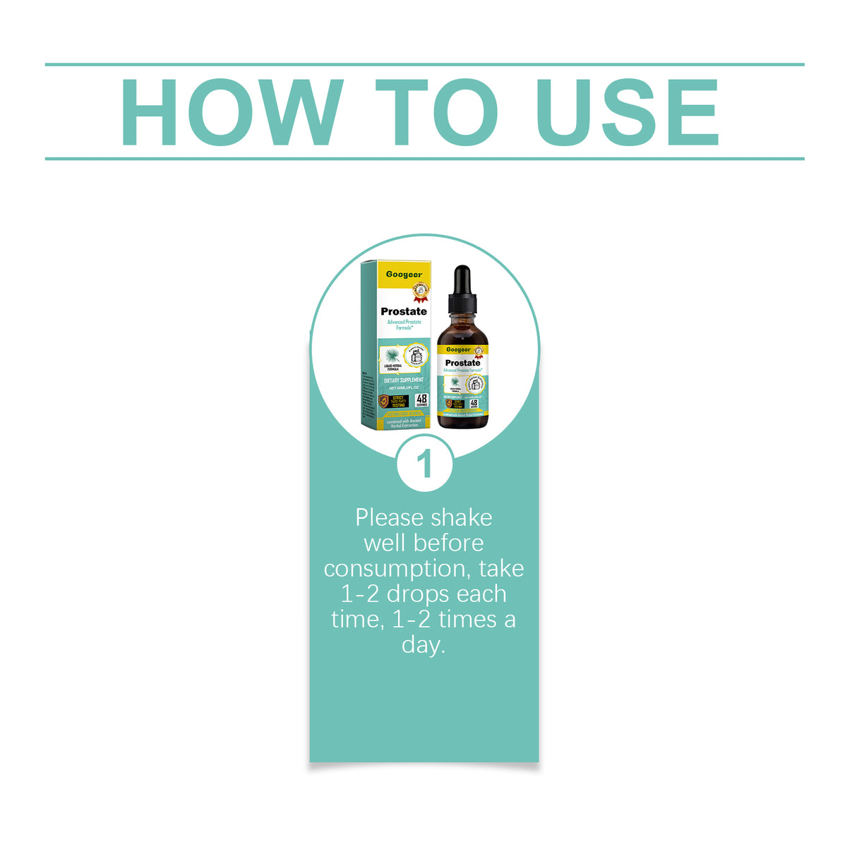 Liquid Prostate Supplement for Daily Urinary Support