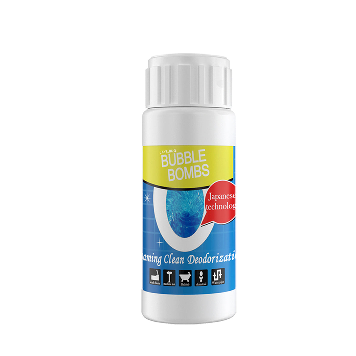 Drain Pipe Cleaner Powder for Clogs, Stains & Odors