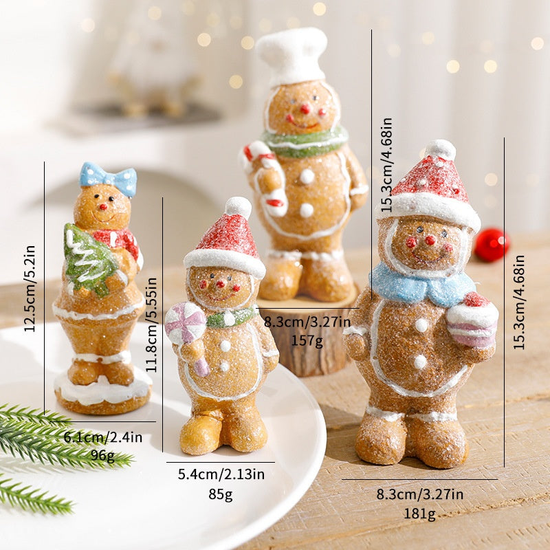 Christmas Gingerbread Ornaments for Festive Displays