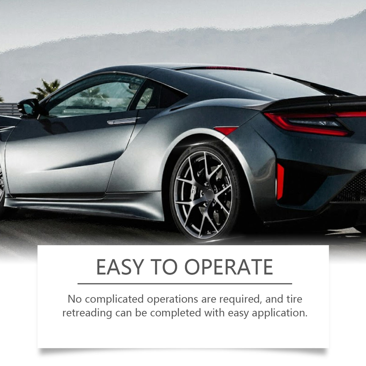 Tire Shine Paste for Quick, Easy Tire Renewal Results