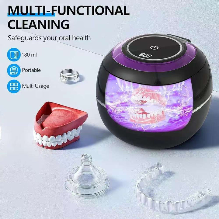Ultrasonic Denture and Retainer Cleaner, Compact Countertop