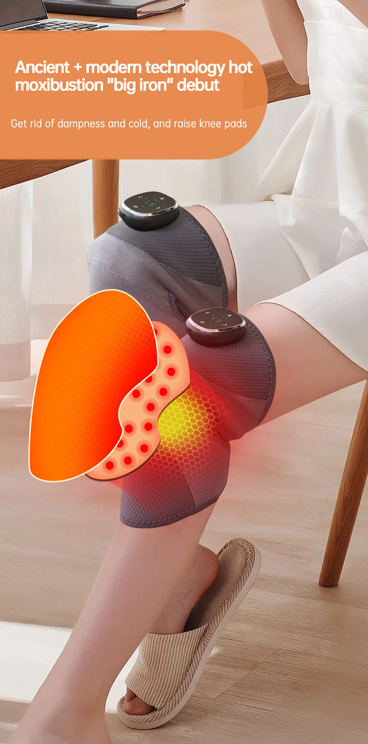 Heated Knee Brace Wrap — Far-Infrared Pain Relief
