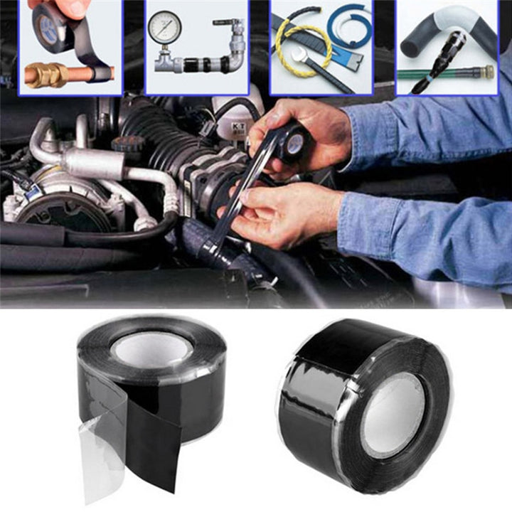 Self-Fusing Pipe Repair Tape: No-Glue Waterproof Seal