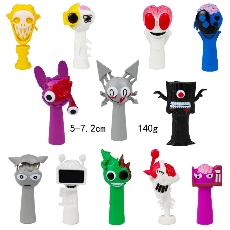 Collectible Character Ornaments for Colorful Desks