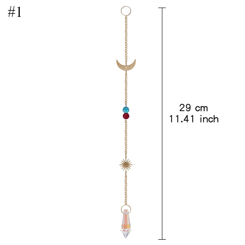 Crystal Sun Catcher Wind Chime for Colorful Light