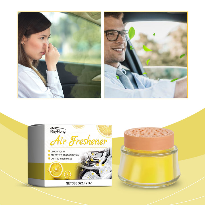 Lemon Car Air Freshener Balm for Lasting Freshness
