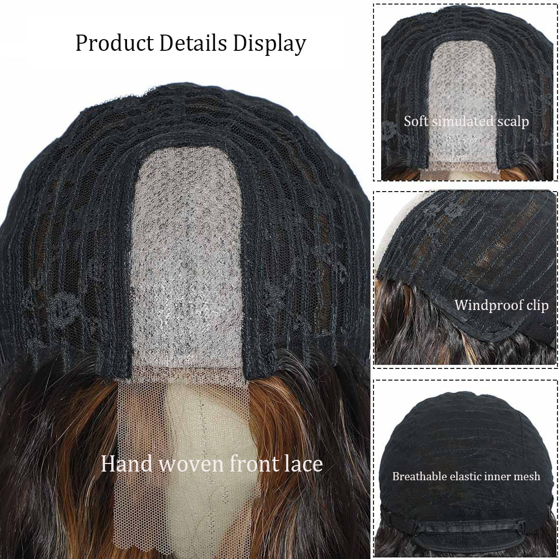 Long Wavy Lace Front Wig for Natural-Looking Glam