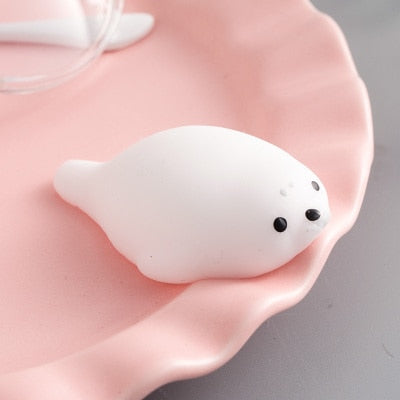 Cat Squishy Stress Relief Toy for Calm Desk Fidgeting