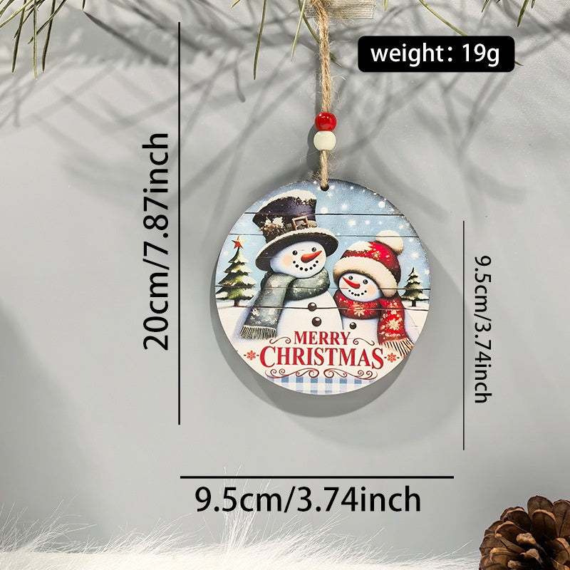 Christmas Hanging Ornament for Rustic Holiday Charm