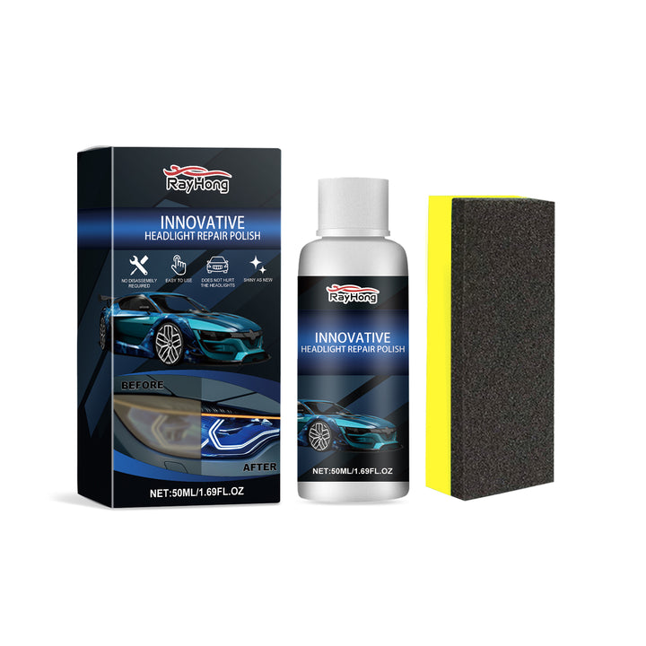 Car Headlight Restoration Liquid for Clearer Lenses