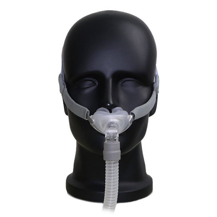 CPAP Nasal Pillow Mask — Quiet Sleep Therapy with Porous