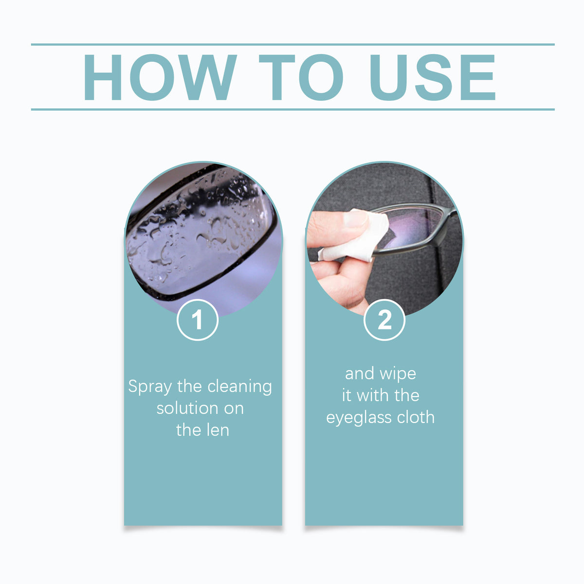 Lens Scratch Remover Spray for Clearer-Looking Eyewear