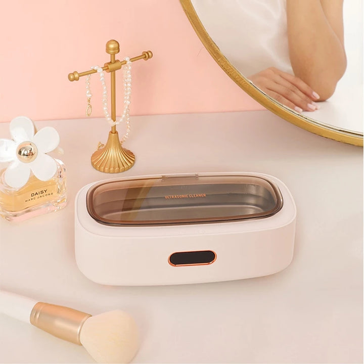 Ultrasonic Jewelry Cleaner for Glasses, Watches & Brushes