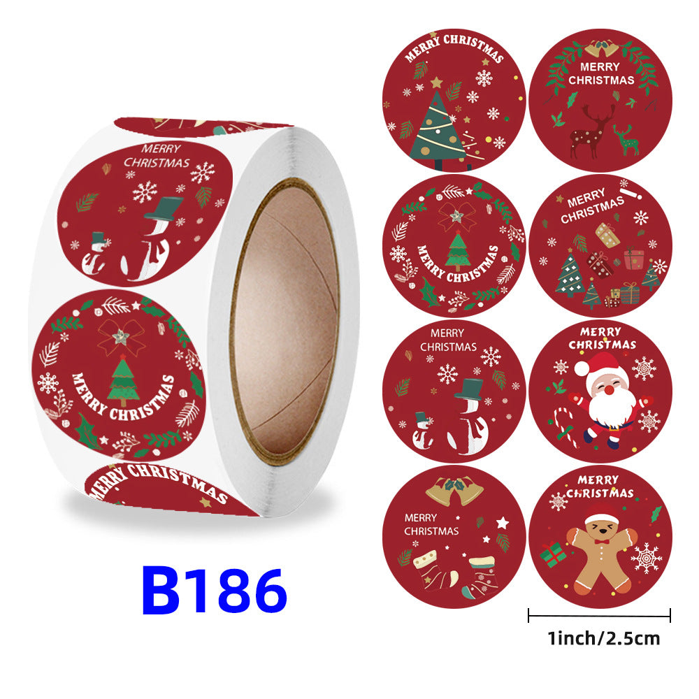 Christmas Gift Stickers for Festive Gift Wrapping