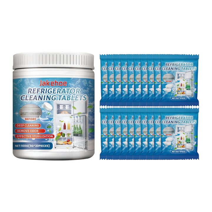 Refrigerator Cleaning Tablets for Deep Odor Removal