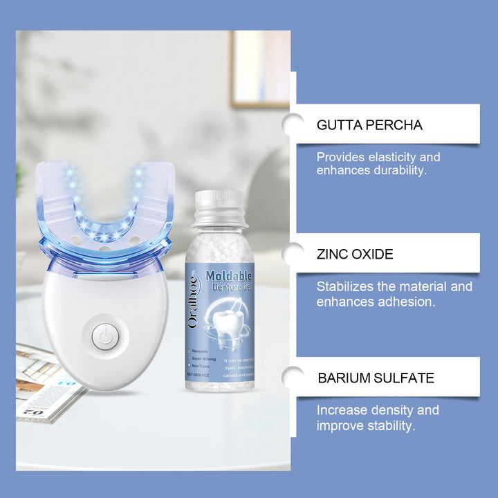 At-Home LED Teeth Brightening Device for Smile Care