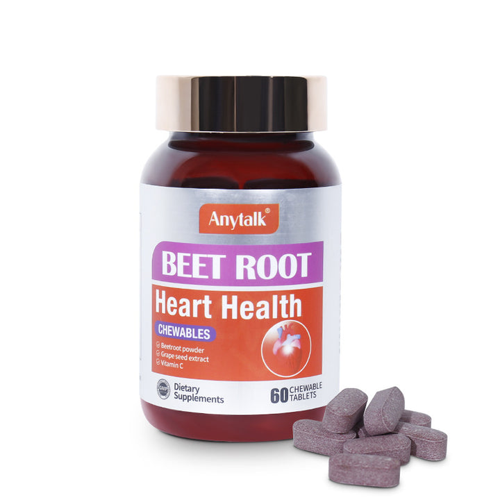 Beetroot Chewable Tablets — Heart Health & Energy Support