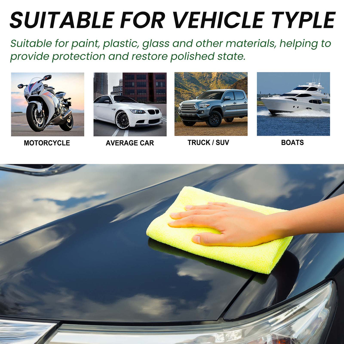Car Scratch Repair Agent for Paint & Swirl Mark Removal