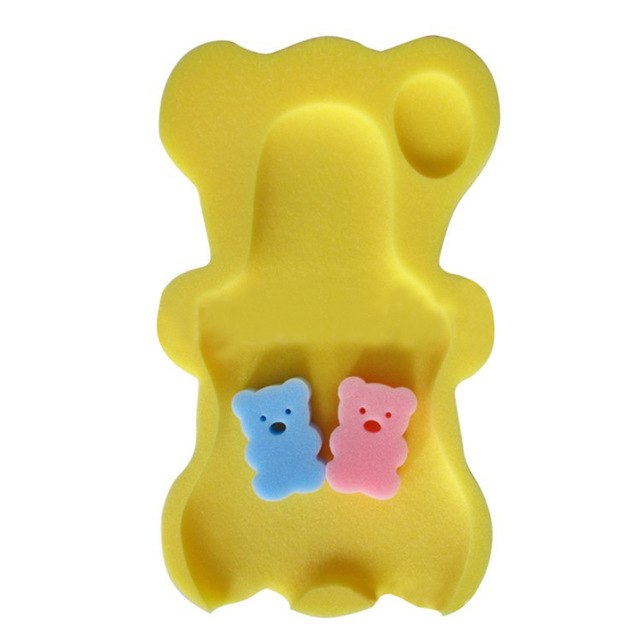 Baby Bath Sponge Mat for Soft, Supported Baby Bathing