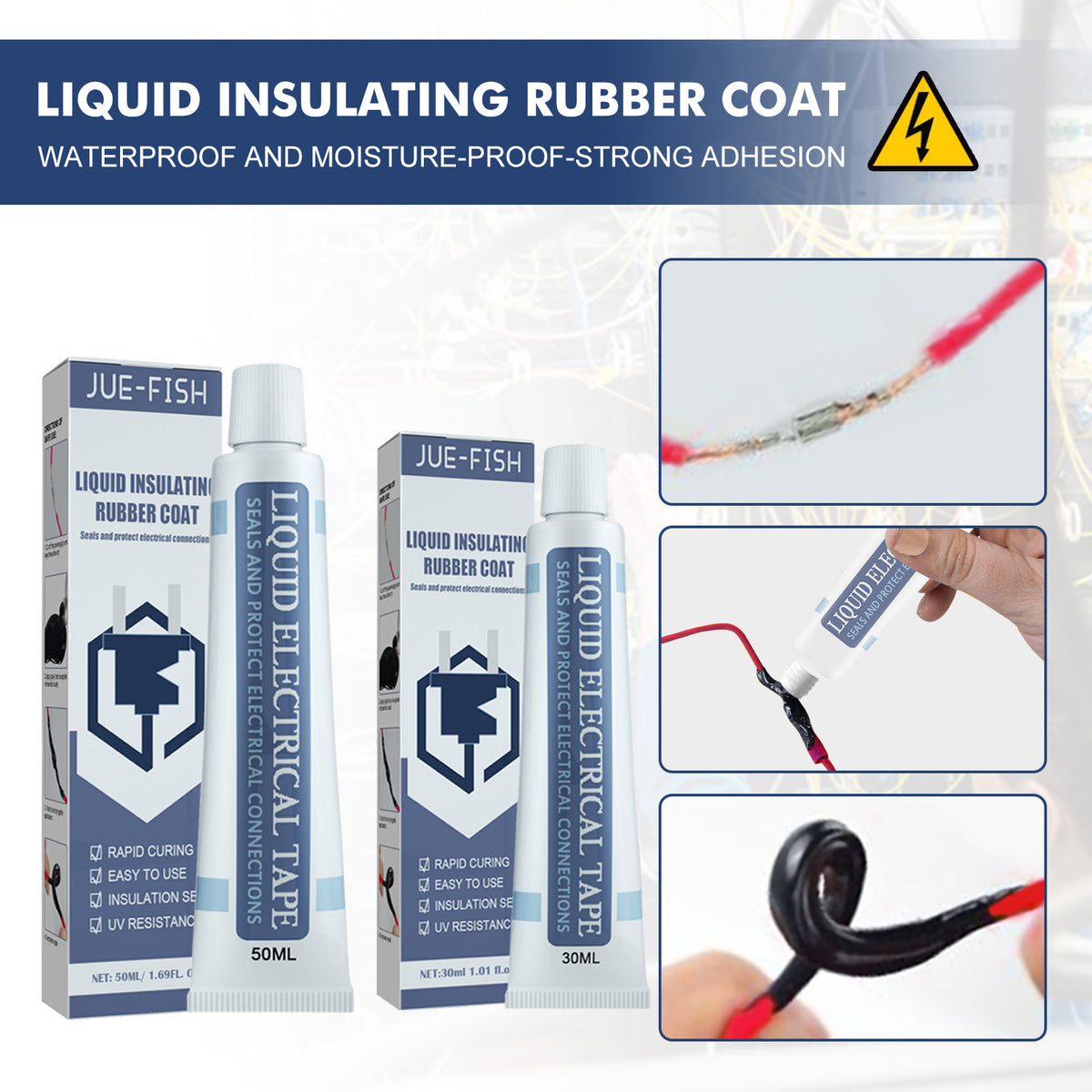 Liquid Insulating Tape for Waterproof Electrical Repairs