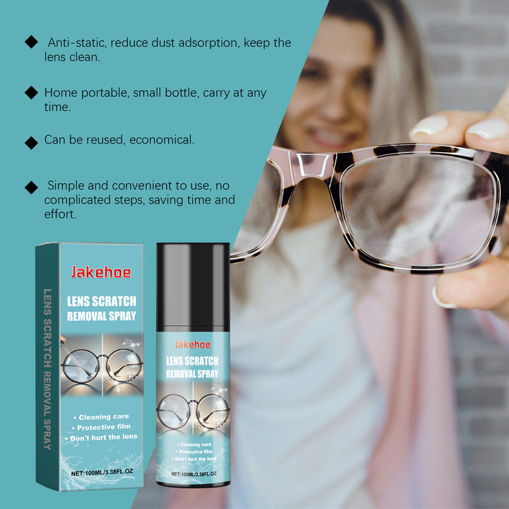 Lens Cleaning Spray With Anti-Fog & Scratch Care