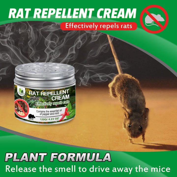 Peppermint Oil Rat & Mouse Repellent Cream for Homes