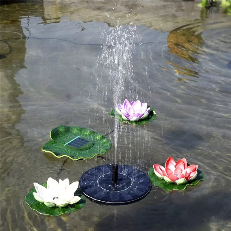 Solar Floating Fountain for Ponds and Birdbaths