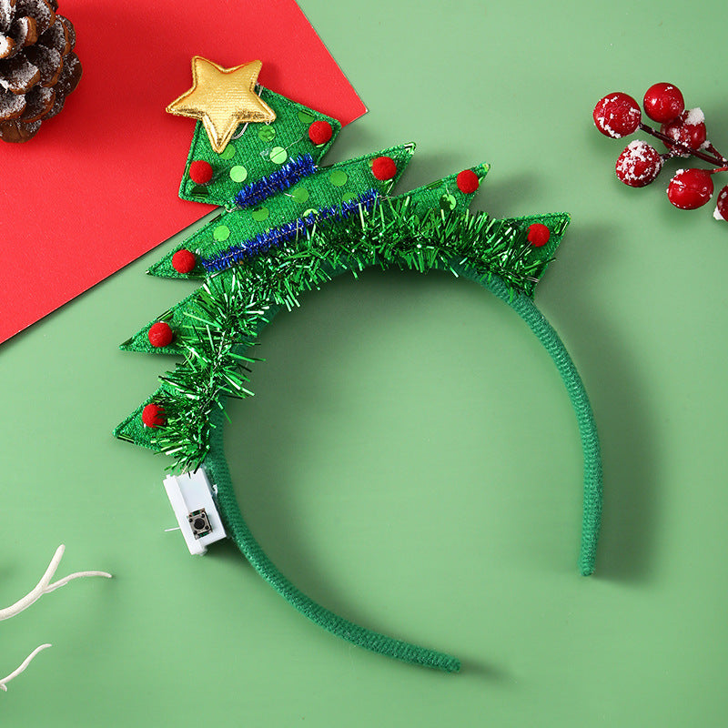 Holiday Headband — Light-Up Christmas Party Style