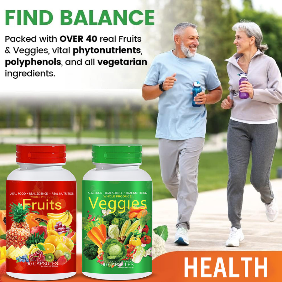 Fruit Vegetable Capsules — Whole Food Nutrition Made Simple